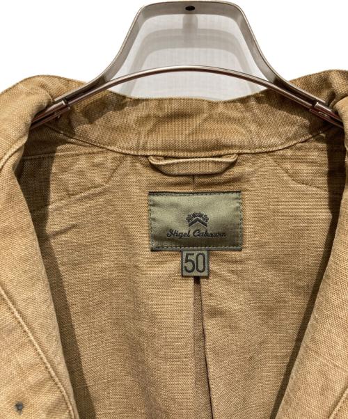 NIGEL CABOURN（ナイジェルケーボン）NIGEL CABOURN (ナイジェルケーボン) FRENCH ARMY LOGISTICS JACKET ブラウン サイズ:50の古着・服飾アイテム