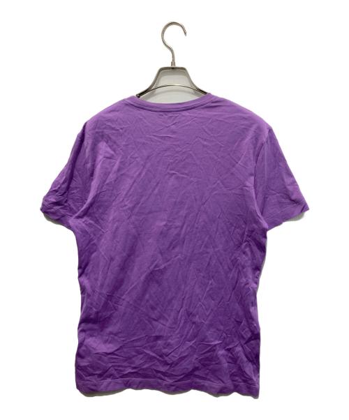 VERSACE（ヴェルサーチェ）VERSACE (ヴェルサーチェ) メドゥーサTシャツ パープル サイズ:Mの古着・服飾アイテム