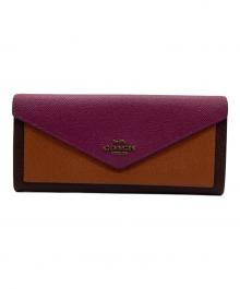 COACH（コーチ）の古着「長財布」｜マルチカラー