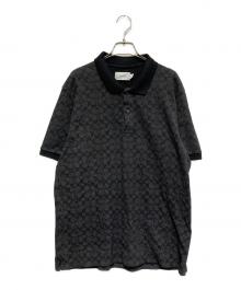 COACH（コーチ）の古着「シグネチャー ポロ」｜ブラック