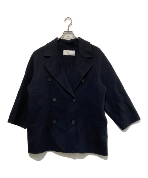 Whim Gazette（ウィムガゼット）Whim Gazette (ウィムガゼット) リバーPコート ブラック サイズ:Freeの古着・服飾アイテム