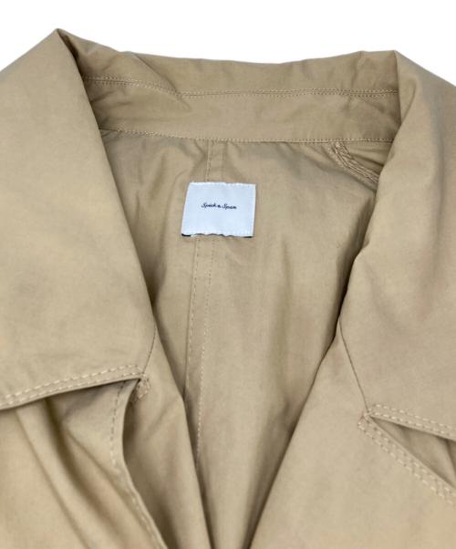 Spick and Span（スピックアンドスパン）Spick and Span (スピックアンドスパン) C/Pミドル丈トレンチコート ベージュ サイズ:FREEの古着・服飾アイテム