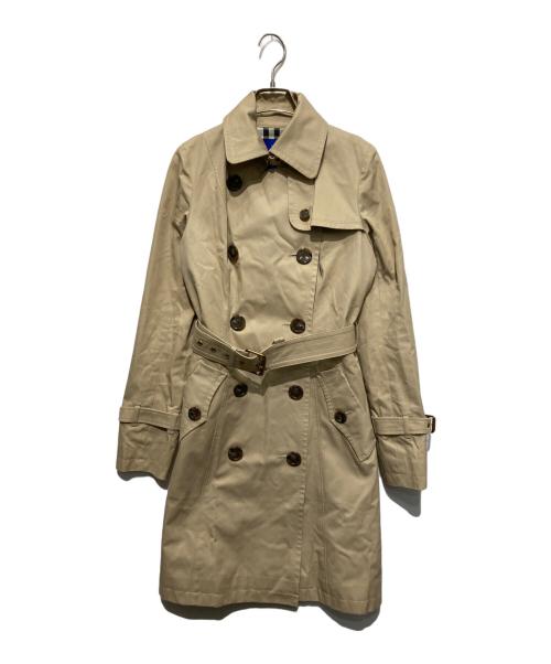 BURBERRY BLUE LABEL（バーバリー ブルー レーベル）BURBERRY BLUE LABEL (バーバリーロンドンブルーレーベル) トレンチコート ベージュ サイズ:M（40）の古着・服飾アイテム