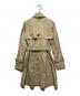 BURBERRY BLUE LABEL (バーバリーロンドンブルーレーベル) トレンチコート ベージュ サイズ:M（40）：12000円