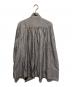 DRAWER (ドゥロワー) ボウタイシルクブラウス グレー サイズ:M：15000円