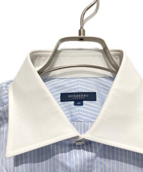 BURBERRY LONDON（バーバリーロンドン）BURBERRY LONDON (バーバリーロンドン) ドレスシャツ スカイブルー サイズ:40 未使用品の古着・服飾アイテム