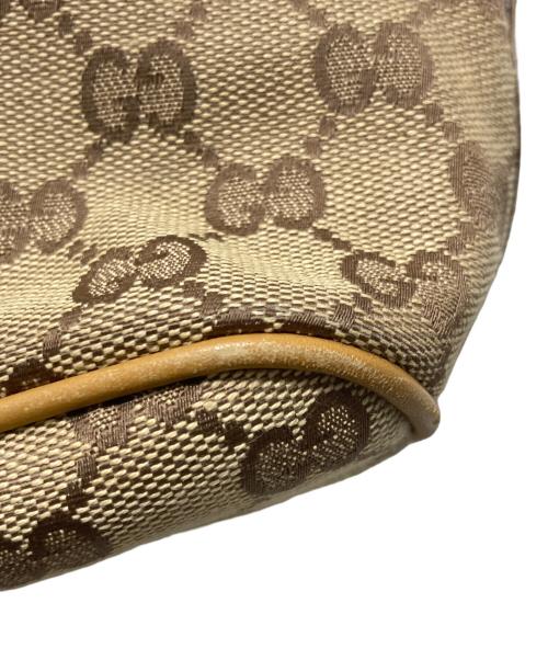 GUCCI（グッチ）GUCCI (グッチ) GGキャンバス ミニポーチ ベージュの古着・服飾アイテム