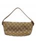 GUCCI (グッチ) GGキャンバス ミニポーチ ベージュ：15000円