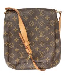 LOUIS VUITTON（ルイ ヴィトン）の古着「ミュゼット・サルサ ショート ショルダーバッグ」｜ブラウン