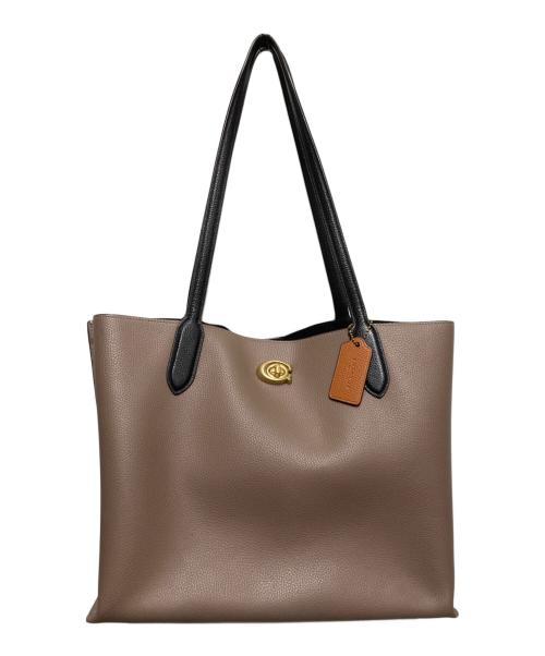 COACH（コーチ）COACH (コーチ) ウィロウ トート ブラウンの古着・服飾アイテム