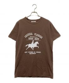 Couture d'adam（クチュールドアダム）の古着「Vintage Remake TEE」｜ブラウン