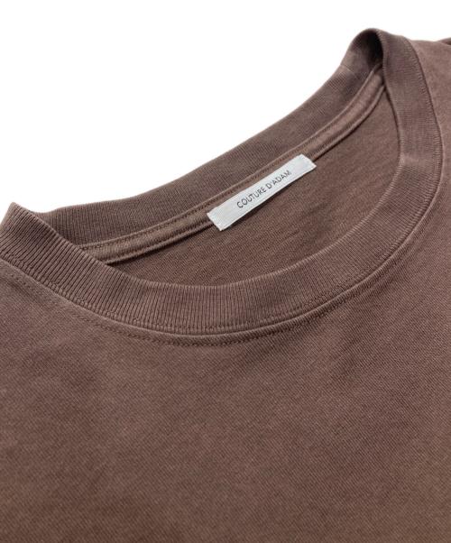 Couture d'adam（クチュールドアダム）Couture d'adam (クチュールドアダム) Vintage Remake TEE ブラウン サイズ:38の古着・服飾アイテム