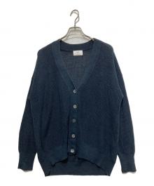 1er Arrondissement（プルミエ アロンディスモン）の古着「リネン畦リラックスカーディガン」｜ネイビー