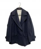 DEPAREILLEデパリエ）の古着「SUPER140’s オーバージャケット」｜ネイビー