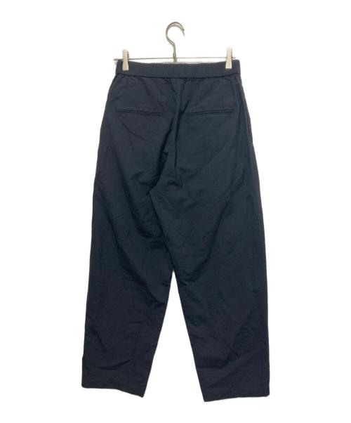 ATON（エイトン）ATON (エイトン) COTTON TYPEWRITER EASY TAPERED PANTS ブラック サイズ:2の古着・服飾アイテム