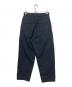 ATON (エイトン) COTTON TYPEWRITER EASY TAPERED PANTS ブラック サイズ:2：5000円