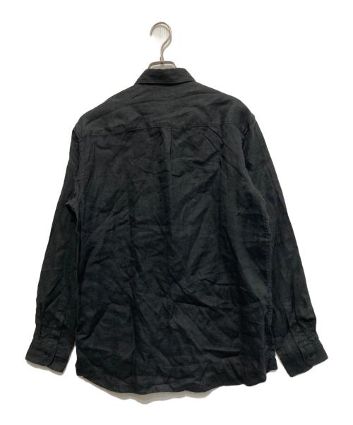 Ron Herman（ロンハーマン）Ron Herman (ロンハーマン) リネンシャツ ブラック サイズ:Sの古着・服飾アイテム