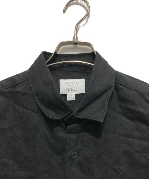 Ron Herman（ロンハーマン）Ron Herman (ロンハーマン) リネンシャツ ブラック サイズ:Sの古着・服飾アイテム