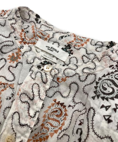 ISABEL MARANT ETOILE（イザベルマランエトワール）ISABEL MARANT ETOILE (イザベルマランエトワール) MEXIKAブラウス ベージュ サイズ:Sの古着・服飾アイテム
