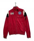 Hysteric Glamourヒステリックグラマー）の古着「ワッペントラックジャケット」｜ブラック