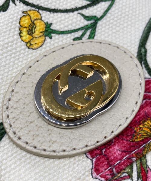 GUCCI（グッチ）GUCCI (グッチ) フローラ ハット ベージュの古着・服飾アイテム