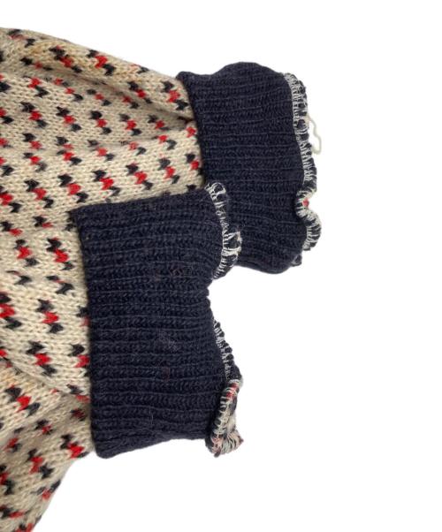 L.L.Bean（エルエルビーン）L.L.Bean (エルエルビーン) バーズアイウールニット ベージュ サイズ:Mの古着・服飾アイテム