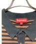 中古・古着 SUPREME (シュプリーム) Striped Knit Polo/ストライプ ニット ポロ ブラウン×ブラック サイズ:XL：7000円