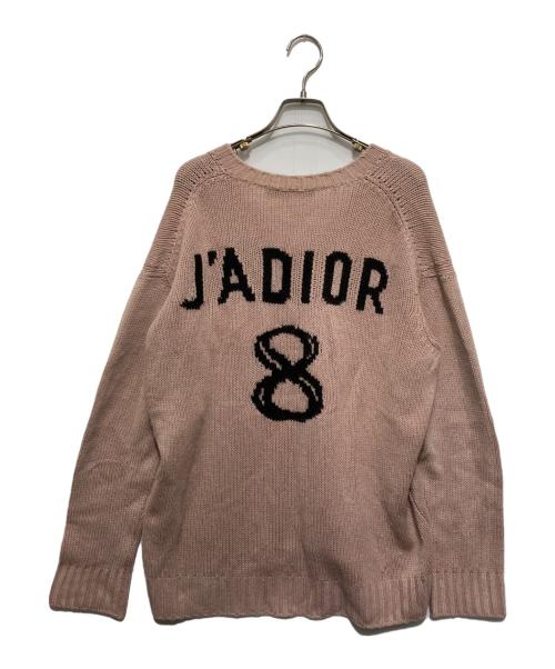 Christian Dior（クリスチャン ディオール）Christian Dior (クリスチャン ディオール) J’ADIOR セーター ピンク サイズ:36の古着・服飾アイテム