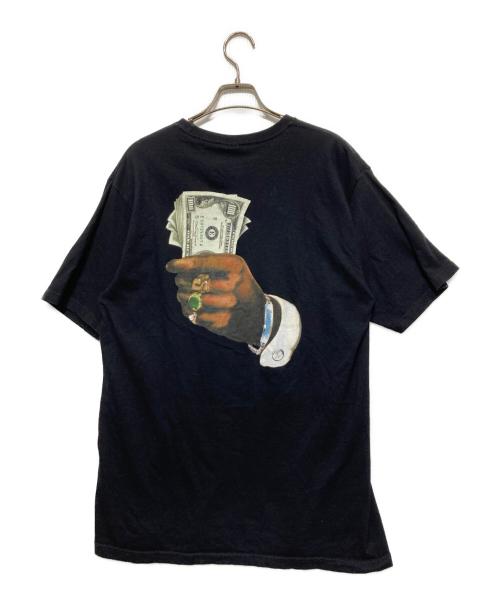 stussy（ステューシー）stussy (ステューシー) プリントTシャツ ブラック サイズ:Mの古着・服飾アイテム