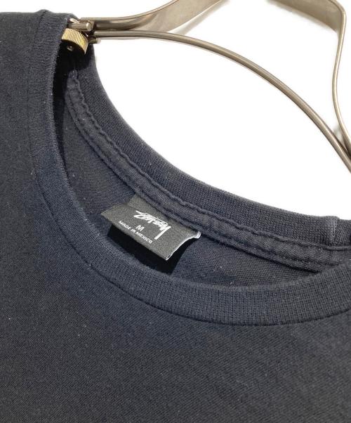 stussy（ステューシー）stussy (ステューシー) プリントTシャツ ブラック サイズ:Mの古着・服飾アイテム