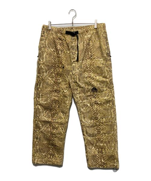 NIKE（ナイキ）NIKE (ナイキ) SUPREME (シュプリーム) ACG Belted Denim Pant イエロー サイズ:Lの古着・服飾アイテム