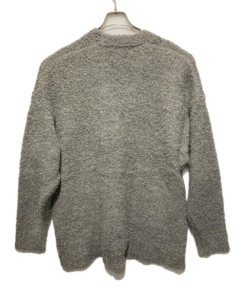 NUMBER (N)INE（ナンバーナイン）NUMBER (N)INE (ナンバーナイン) アルパカ混カーディガン グレー サイズ:2の古着・服飾アイテム