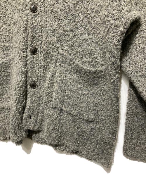 NUMBER (N)INE（ナンバーナイン）NUMBER (N)INE (ナンバーナイン) アルパカ混カーディガン グレー サイズ:2の古着・服飾アイテム
