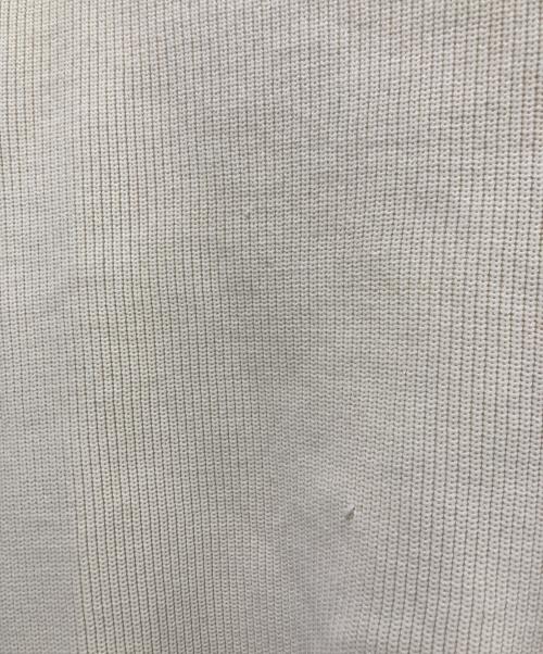 CAPRICIEUX LE'MAGE（カプリシューレマージュ）CAPRICIEUX LE'MAGE (カプリシューレマージュ) Wジップボートネックニット アイボリー サイズ:Freeの古着・服飾アイテム