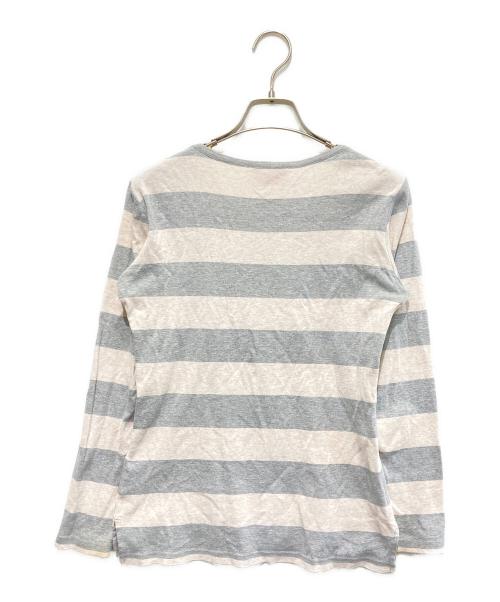 Vivienne Westwood RED LABEL（ヴィヴィアンウエストウッドレッドレーベル）Vivienne Westwood RED LABEL (ヴィヴィアンウエストウッドレッドレーベル) オーブプリントカットソー グレー×ベージュ サイズ:1の古着・服飾アイテム