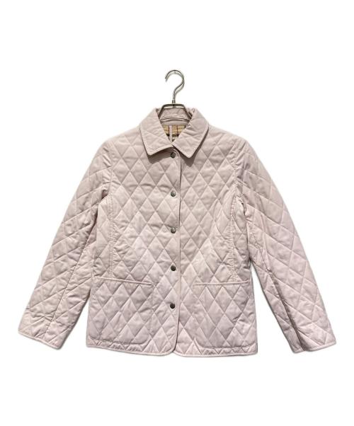 BURBERRY LONDON（バーバリーロンドン）BURBERRY LONDON (バーバリーロンドン) キルティングジャケット ピンク サイズ:38の古着・服飾アイテム