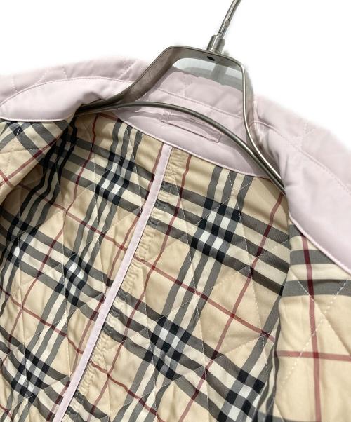 BURBERRY LONDON（バーバリーロンドン）BURBERRY LONDON (バーバリーロンドン) キルティングジャケット ピンク サイズ:38の古着・服飾アイテム