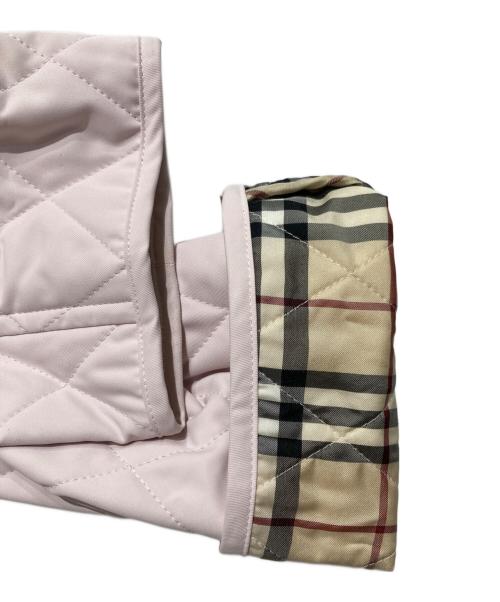 BURBERRY LONDON（バーバリーロンドン）BURBERRY LONDON (バーバリーロンドン) キルティングジャケット ピンク サイズ:38の古着・服飾アイテム