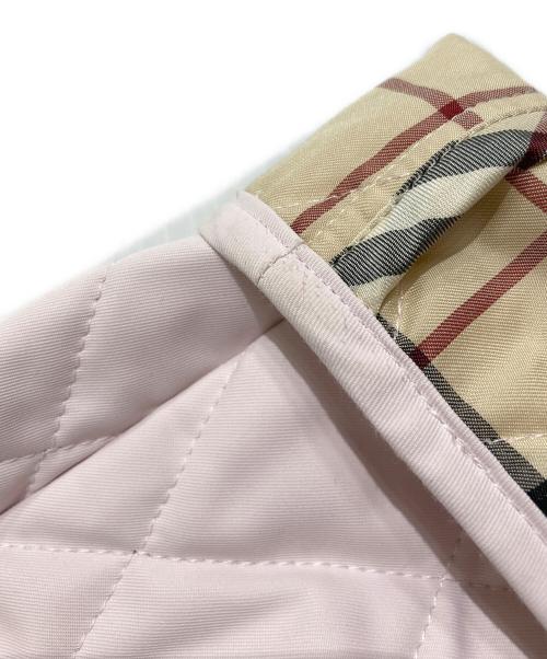 BURBERRY LONDON（バーバリーロンドン）BURBERRY LONDON (バーバリーロンドン) キルティングジャケット ピンク サイズ:38の古着・服飾アイテム