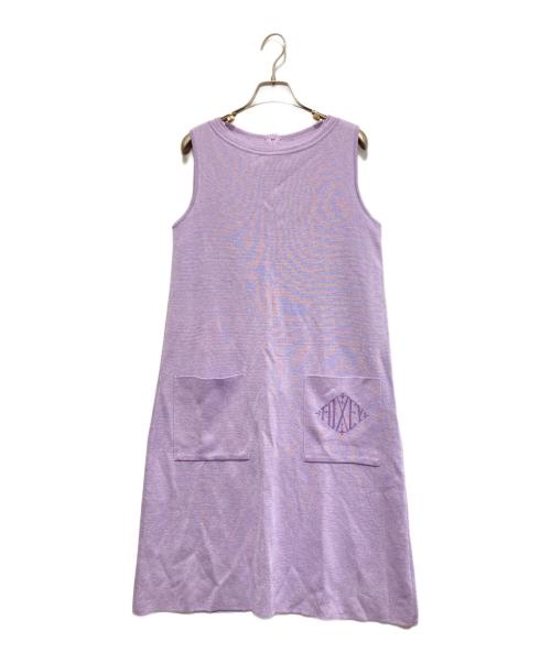 FOXEY（フォクシー）FOXEY (フォクシー) Kayleeニットドレス パープル サイズ:40の古着・服飾アイテム