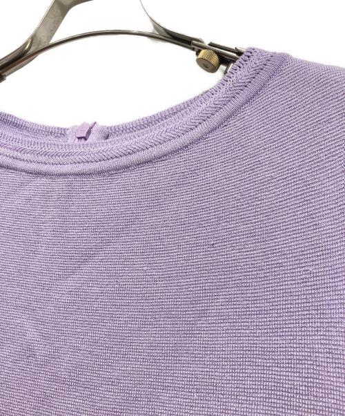 FOXEY（フォクシー）FOXEY (フォクシー) Kayleeニットドレス パープル サイズ:40の古着・服飾アイテム