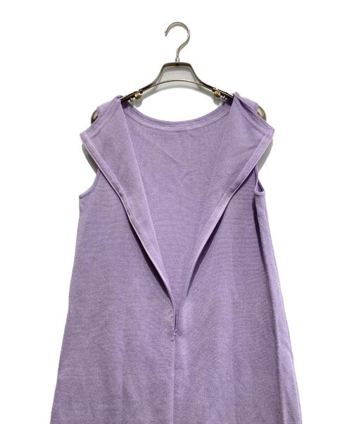 FOXEY（フォクシー）FOXEY (フォクシー) Kayleeニットドレス パープル サイズ:40の古着・服飾アイテム