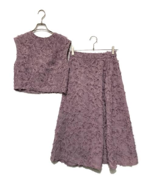 fraga（フラガ）fraga (フラガ) セットアップ パープル サイズ:M 未使用品の古着・服飾アイテム