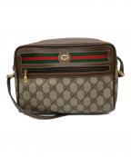 GUCCIグッチ）の古着「ショルダーバッグ」｜ブラウン