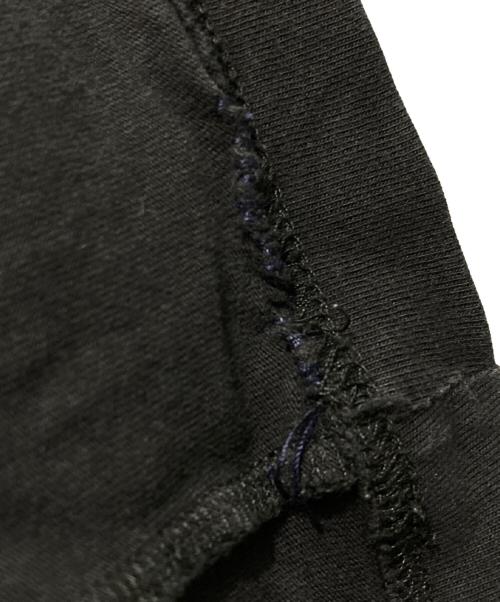 CHROME HEARTS（クロムハーツ）CHROME HEARTS (クロムハーツ) COMME des GARCONS (コムデギャルソン) Scroll Label Logo Tee ブラック サイズ:XLの古着・服飾アイテム