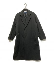 MAISON SPECIAL（メゾンスペシャル）の古着「Super170s Prime-Over Melton Chesterfield Coat」｜ブラック