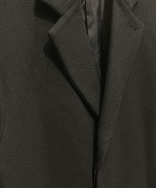 MAISON SPECIAL（メゾンスペシャル）MAISON SPECIAL (メゾンスペシャル) Super170s Prime-Over Melton Chesterfield Coat ブラック サイズ:01の古着・服飾アイテム