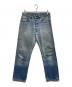 LEVI'S（リーバイス）の古着「501デニムパンツ/裏558/脇割/80s」｜インディゴ