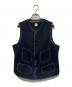 ANATOMICA（アナトミカ）の古着「ビーチクロス ウールベスト」｜ブラック