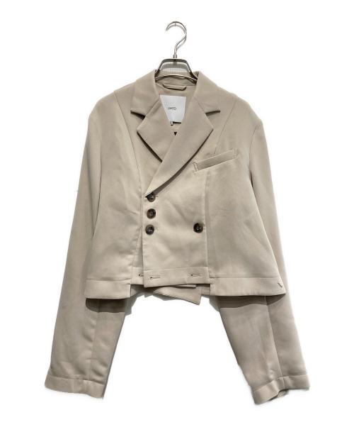 UN3D.（アンスリード）UN3D. (アンスリード) SHEER LAYERED JK ベージュ サイズ:38の古着・服飾アイテム